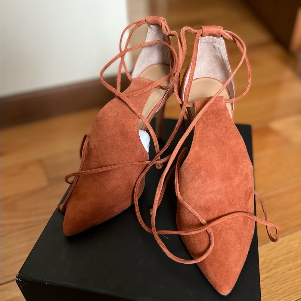 Banana Republic Deanna Lace-Up Cinamong 5